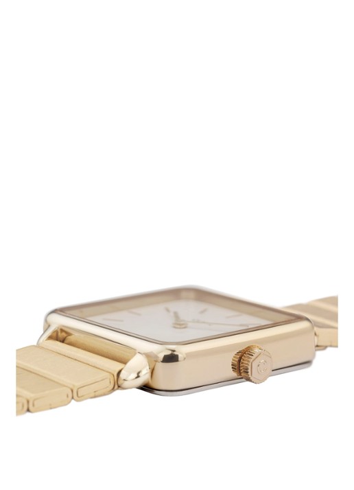 CLUSE La Tétragone horloge CL60023S - detail 2 goud