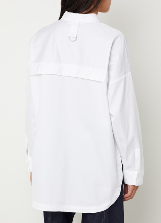 Co'Couture Dalia blouse met stretch - achterkant 4 wit