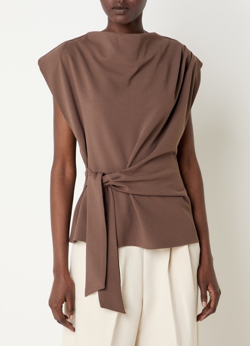 Co'Couture Falcon wikkeltop met strikceintuur