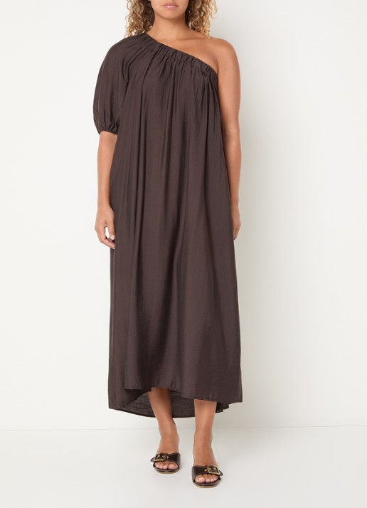 Co'Couture HeraCC one shoulder maxi jurk