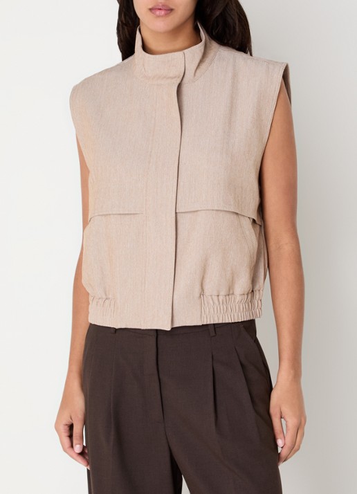 Co'Couture Marlo gilet met steekzakken