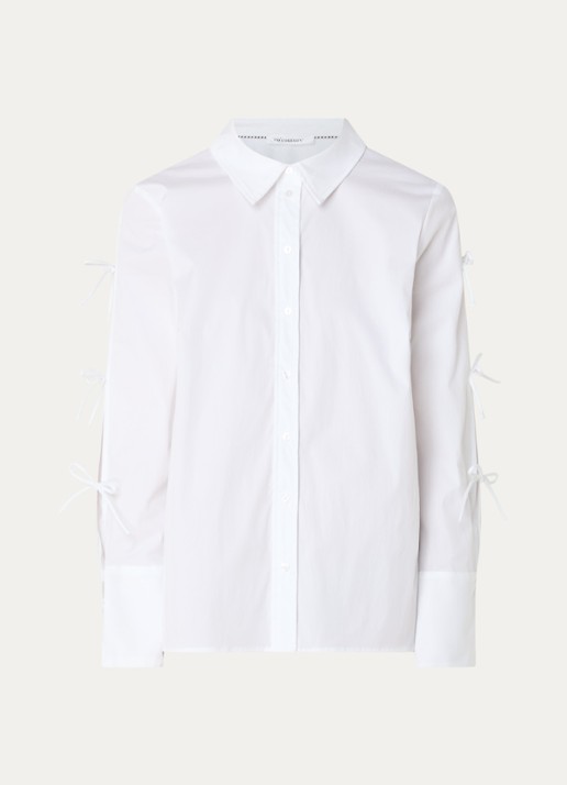 Co'Couture Poppy blouse met strikdetail 