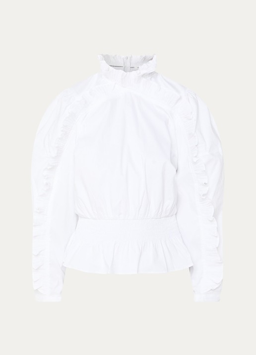 Co'Couture Sanna tuniek met smockwerk en ruches