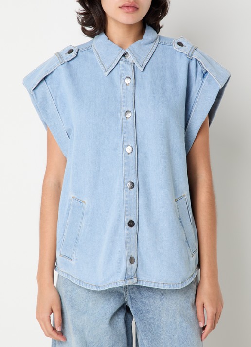 Co'Couture SharonCC blouse met steekzakken