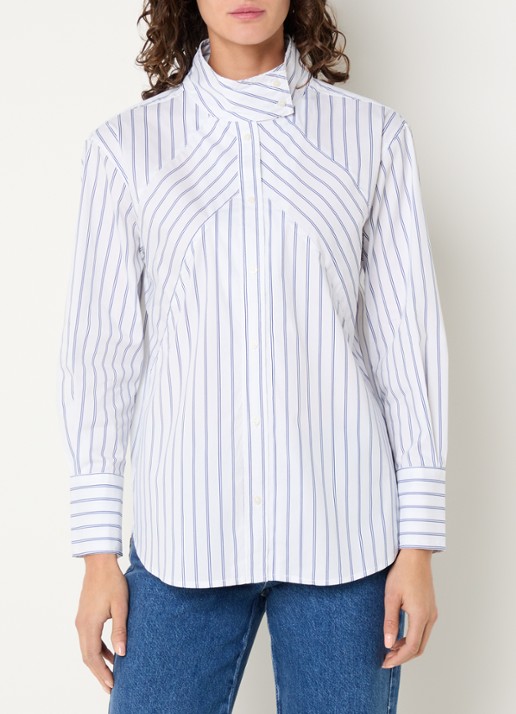 Co'Couture Somocc blouse met streepprint