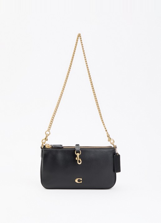 Coach Audrey crossbodytas van kalfsleer met afneembare schouderriem