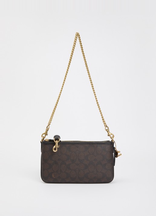 Coach Audrey schoudertas met logoprint en afneembare schouderriem