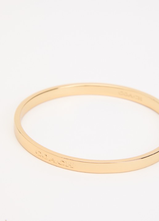 Coach Bangle in set van 2 - detail 3 goud