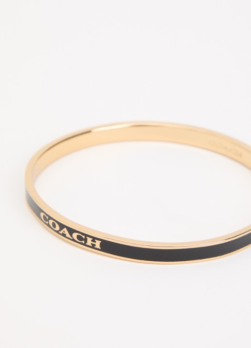 Coach Bangle in set van 2 - detail zwart
