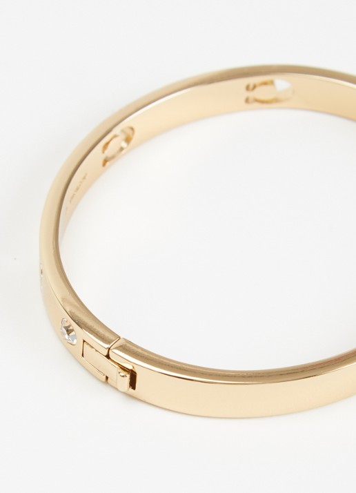Coach Bangle met logo - detail goud