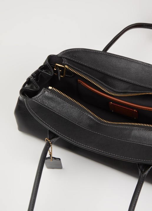 Coach Empire schoudertas van leer - detail 2 zwart
