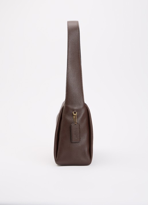 Coach Lola schoudertas van leer - detail 4 bruin