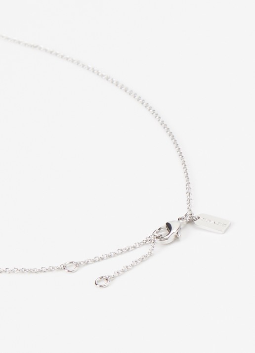 Coach Signature C ketting met hanger - detail 3 zilver