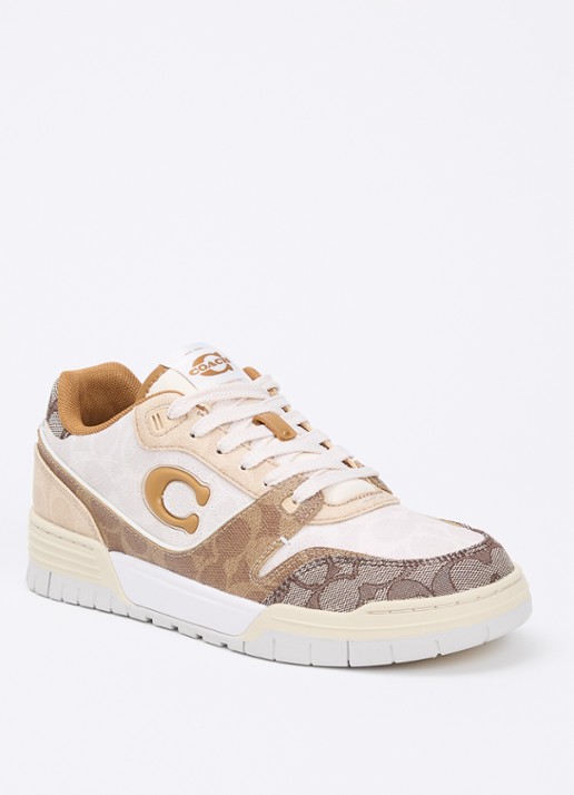 Coach Soho sneaker van leer met logoprint