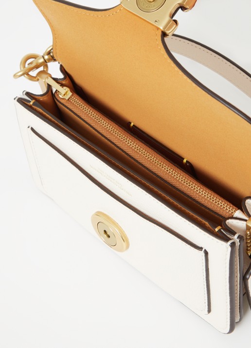 Coach Tabby 20 schoudertas van leer - detail 5 gebroken wit