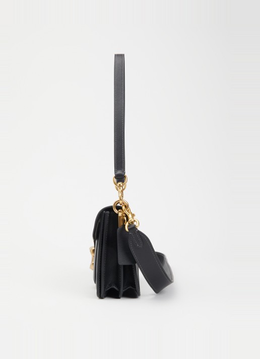 Coach Tabby 26 schoudertas van leer met afneembare schouderriem  - detail 2 zwart