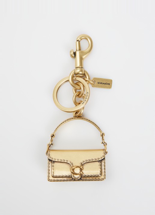 Coach Tabby sleutelhanger met logo
