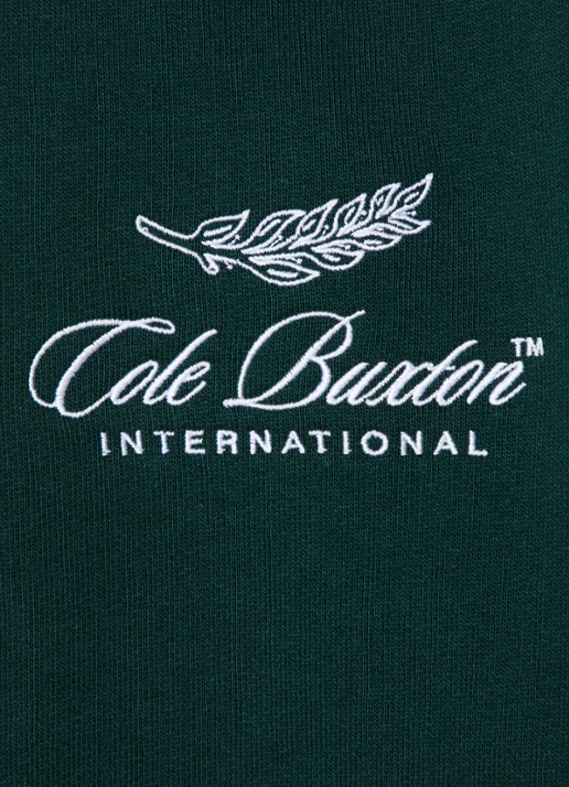 Cole Buxton International sweatshirt met logoborduring - detail 5 groen