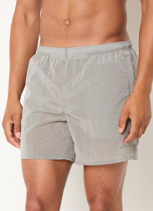 Cole Buxton Zwemshort met ritszakken - detail lichtgrijs
