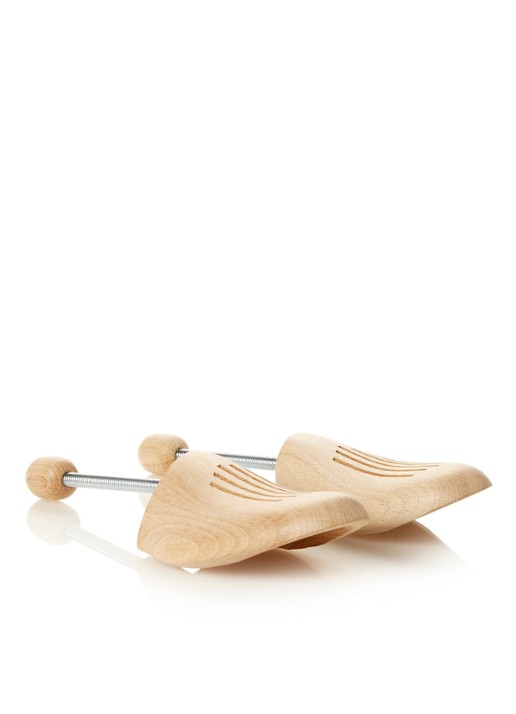 Collonil Schoenspanners van hout - achterkant 2 donkerbeige