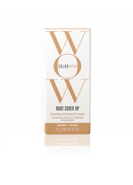 Color Wow Root Cover Up - uitgroei poeder - voorkant blonde