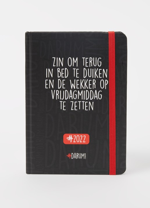 Comello Agenda 2022 - voorkant 2 zwart