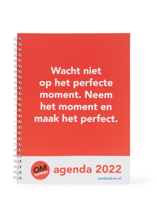 Comello Bureau agenda 2022 - voorkant 2 rood