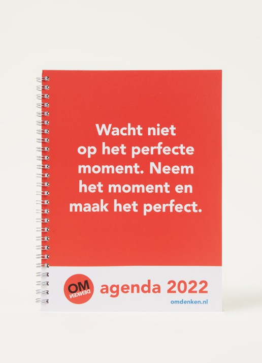 Comello Bureau agenda 2022 - voorkant 3 rood