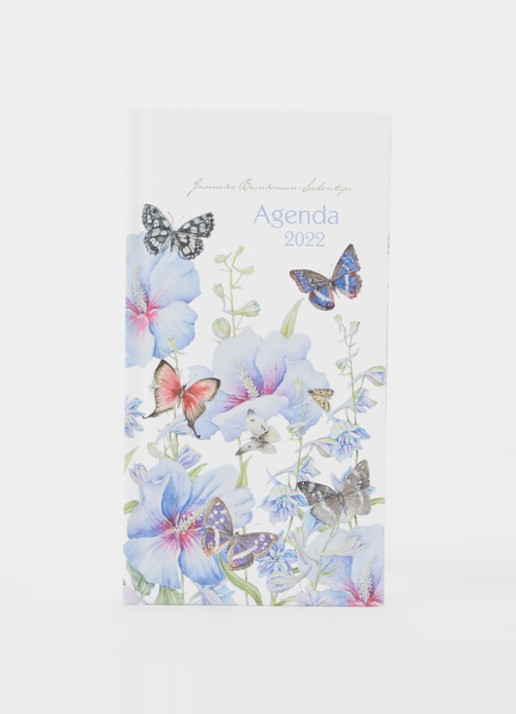 Comello Janneke Brinkman Hibiscus Lady agenda 2022 - voorkant 2 lavendel