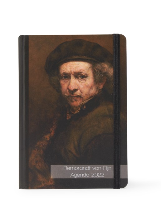 Comello Rembrandt van Rijn agenda 2022 - voorkant 2 donkerbruin