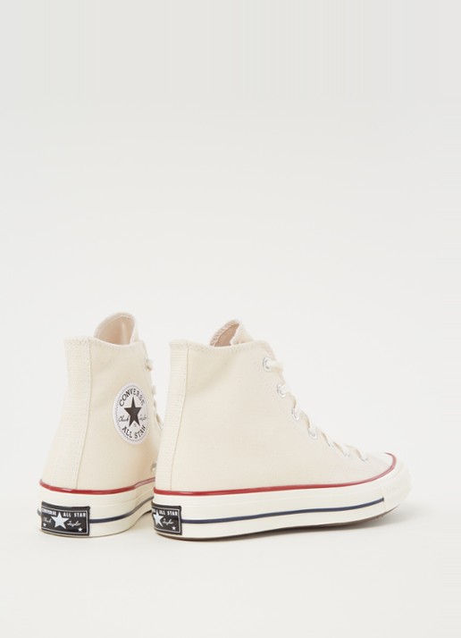 Converse Chuck 70 Hi sneaker van canvas - detail 2 creme