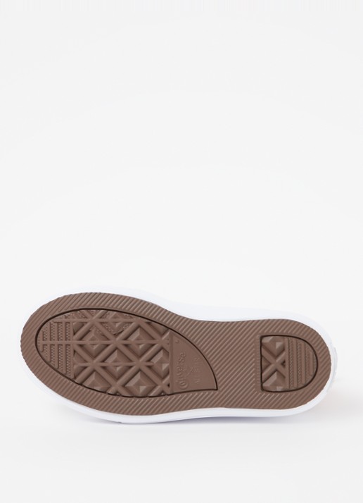 Converse Chuck Taylor All Star Move Platform sneaker van canvas - detail 3 zwart