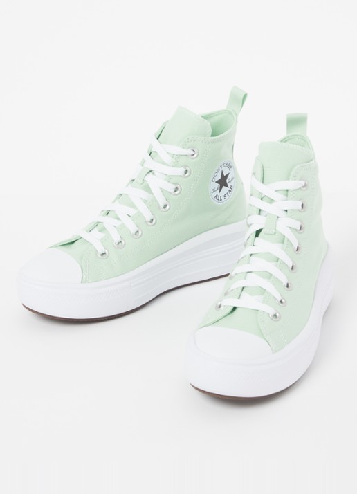 Converse Chuck Taylor All Star Move Platform sneaker van canvas - detail 5 mint