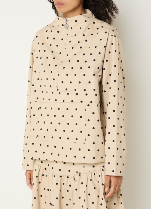 Copenhagen Muse CMDottie anorak met stippenprint