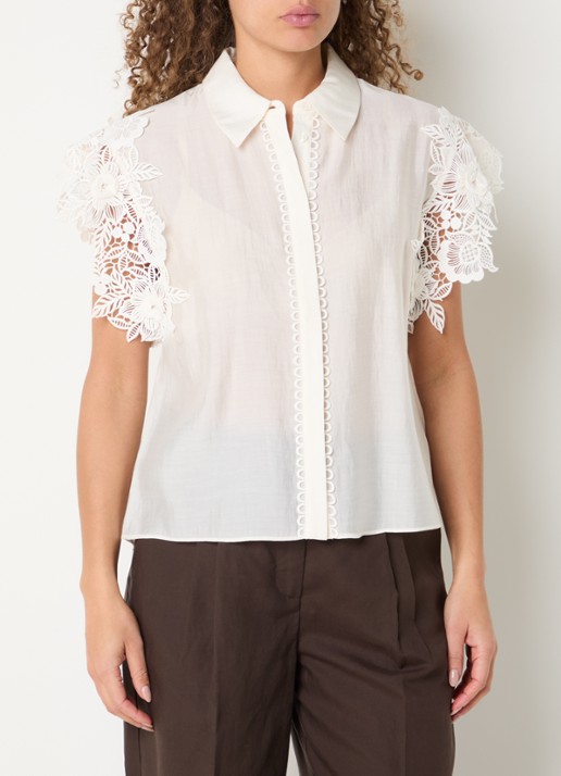 Copenhagen Muse Molly blouse met V-hals