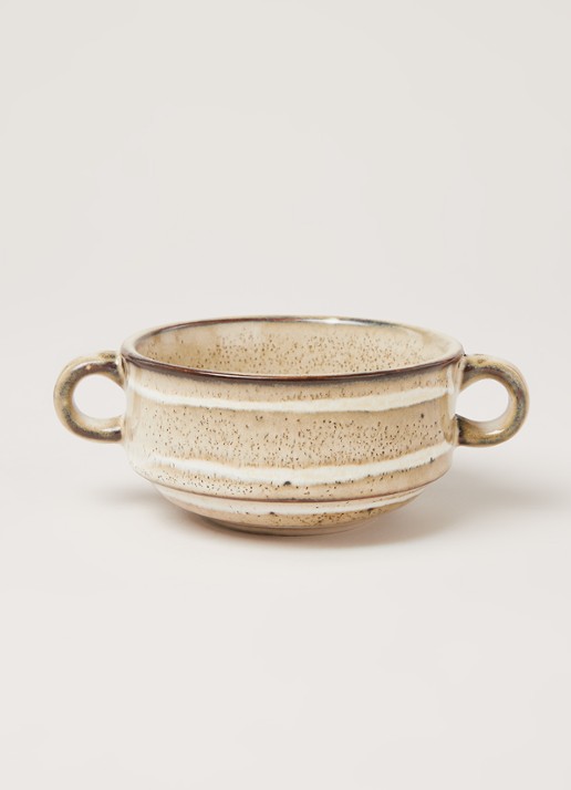 Cosy & Trendy Venezia Tre soepkom 11 cm - voorkant 2 beige