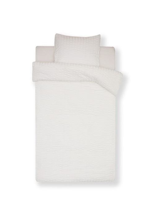 Crisp Sheets Big Waffle dekbedovertrekset van katoen 200TC - inclusief kussenslopen