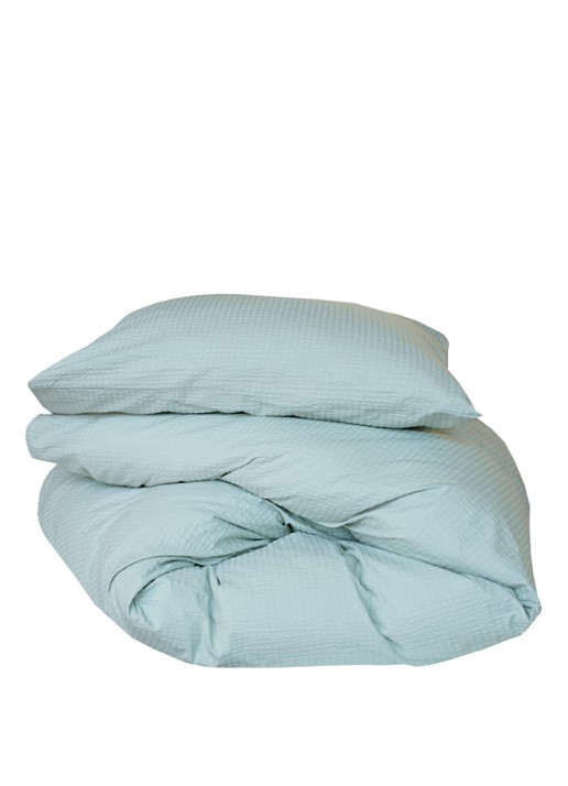 Crisp Sheets CRISP dekbedovertrekset van katoen - inclusief kussenslopen - voorkant 4 mint