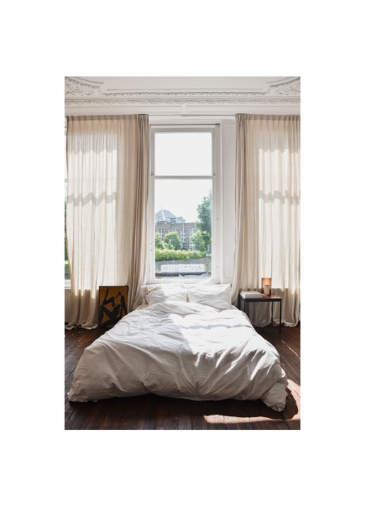 Crisp Sheets CRISP dekbedovertrekset van katoen - voorkant 2 wit