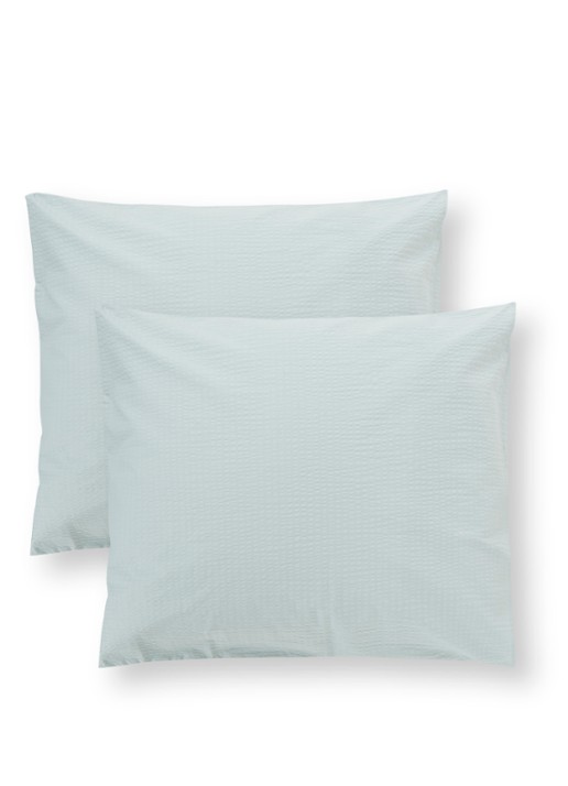 Crisp Sheets CRISP kussensloop van katoen in 2-pack - voorkant mint