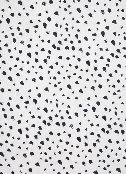 Crisp Sheets Dots dekbedovertrekset van katoen - inclusief kussenslopen - detail wit