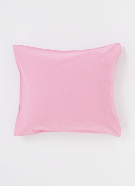 Crisp Sheets Sunset Pink kussensloop van katoen in 2-pack - voorkant 2 roze