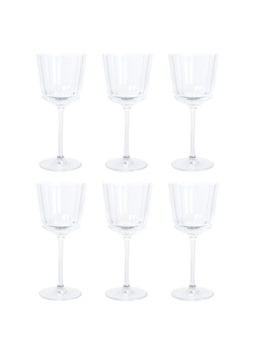 Cristal d'Arques Macassar wijnglas 35 cl set van 6 - voorkant 2 transparant