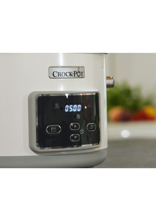 Crock-Pot Crock-Pot slowcooker 5 liter CR026 - detail wit