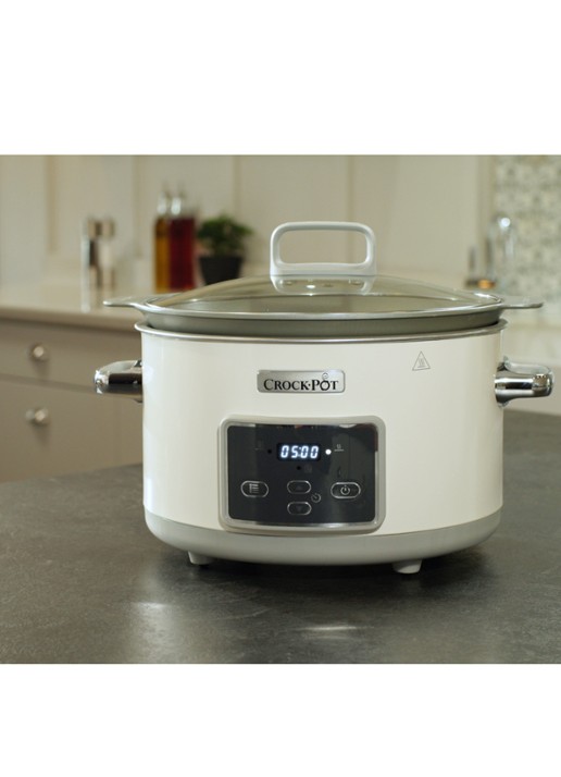Crock-Pot Crock-Pot slowcooker 5 liter CR026 - voorkant 3 wit