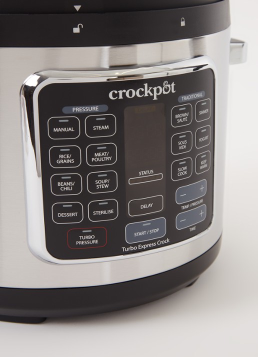 Crock-Pot Express Pot Turbo multicooker 5,6 liter CR062 - detail 3 zilver