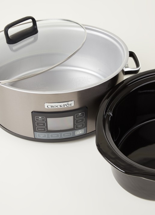 Crock-Pot Slowcooker 5,6 liter CR066 - detail 3 zilver