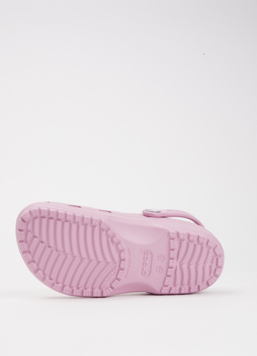 Crocs Classic Clog instapper met logo - detail 2 lichtroze