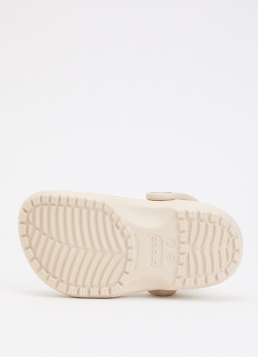 Crocs Classic Clog instapper met logo  - detail 4 taupe