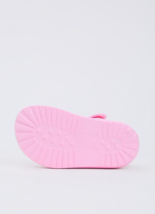 Crocs Classic Fisherman sandaal - detail 4 roze